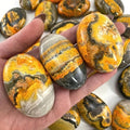 Bumblebee Jasper Palm Stones